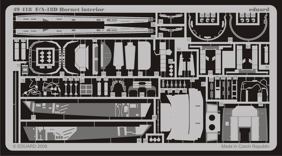 Eduard 49418 F/A-18D interior S.A. HBS