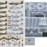 Dk Decals 72093 10th AF MNustangs over Burma&India (14x camo) 1/72