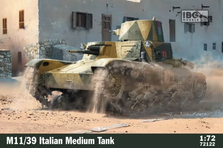 IBG Models 72122 M11/39 Italian Medium Tank 1/72