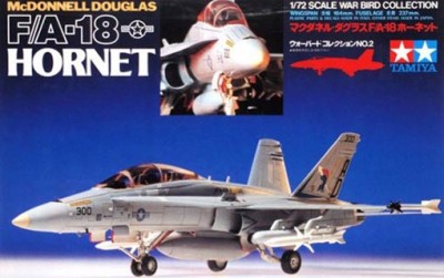 Tamiya 60702 McDONNELL DOUGLAS F/A-18 HORNET 1/72