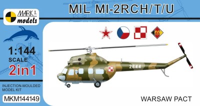 Mark 1 Models MKM-144149 Mil Mi-2 RCH/T/U 'Warsaw Pact' (2-in-1) 1/144
