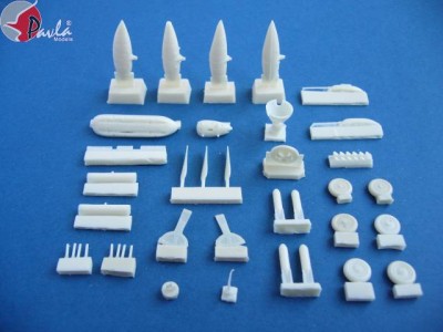 Pavla Models U72-20 Bf 109G/K for all kits 1:72