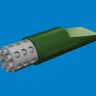 Eduard 672421 BRASSIN A-10C rotary gun flash suppres.(GWH) 1/72