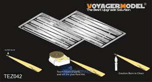 Voyager Model TEZ042 Voyager stainless super glue aplicators 8PCES 1/35