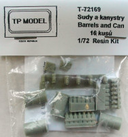 TP Model T-72169 Barrels and cans (16pcs.) 1/72