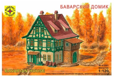 Моделист 412001 Баварский домик наборы для диорам 1/120