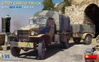 Miniart 35372 G7107 Cargo Truck with 'Ben Hur' Trailer 1/35