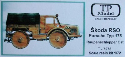 TP Model T-7273 SkodaRSO.T.375Tractor 1/72