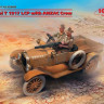 ICM 35668 Форд Model T 1917 LCP с экипажем ANZAC 1/35