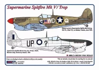 AML AMLC144002 Decals Spitfire Mk.V/Trop 1/144