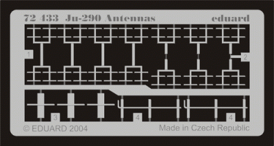 Eduard 72433 Ju 290 antennas REV