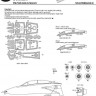 New Ware NWA-M0884 Mask F-14A Tomcat VF-41 Black EXPERT (GWH) 1/48