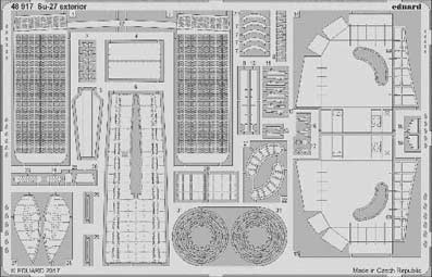 Eduard 48917 Su-27 exterior 1/48