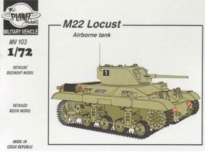 Planet Models MV72103 M22 Locust Airborne tank 1/72