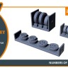 Clear Prop CPA48069 F-86A wheel set type 2 (CLPR) 1/48