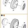 Clear Prop CPA48069 F-86A wheel set type 2 (CLPR) 1/48