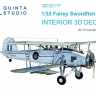 Quinta studio QD32117 Fairey Swordfish Mk.II (Trumpeter) 1/32