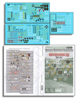 Echelon FD AXT351100 Panzer Division Symbols - Wehrmacht (1939-1945) The A to Zs of Wehrmacht Panzer Division Symbols for all periods, starting from 1.PD all the way to 116.PD 1/35