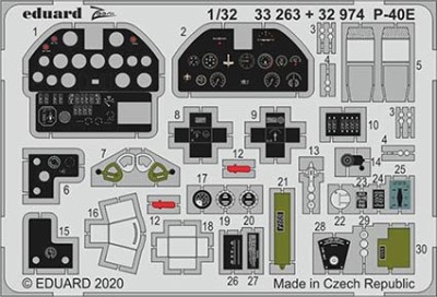Eduard 33263 1/32 P-40E (TRUMP)