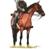 HAT 8120 German (WWII) mounted infantry on horseback x 12 1/72