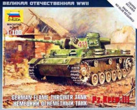 Звезда 6162 Немецкий огнеметный танк Pz.Kpfw.III 1/100