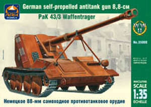 ARK 35008 Немецкое 88-мм самоходное противотанковое орудие PaK 43/3 1/35
