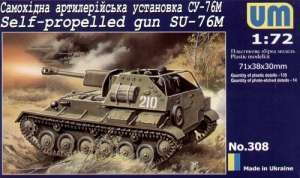 UniModel UMM-72308 Self-propelled plant SU-76M 1/72