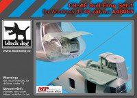 BlackDog A48065 CH-46 Bull Frog - Set no.1 (ACAD) 1/48
