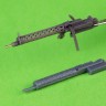 Master (Pl) 48184 Spandau LMG 08/15 w/ LONG charg.handle (2x) 1/48
