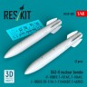 Reskit 48588 B43-0 nuclear bombs (2 pcs.) 1/48