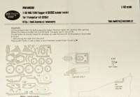 New Ware NWA-M0100 Mask MiG-23M Flogger-B BASIC (TRUMP 02853) 1/48