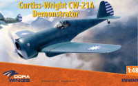 Dora Wings 48049 Curtiss-Wright CW-21A Demonstrator (3x camo) 1/48
