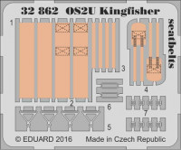 Eduard 32862 OS2U Kingfisher seatbelts1/32