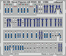 Eduard 53238 SET 1/700 Naval Figures US WWIIa3D