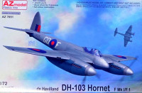 Az Model 76051 DH-103 Hornet F Mk.I/F.1 (3x camo) 1/72