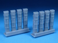Barracuda Studios BCR72508 RAF Small Bomb Containers - 30 Pound Bombs 1/72