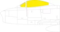 Eduard EX1076 Mask F-86A (CL.PROP) 1/48