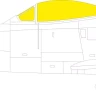 Eduard EX1076 Mask F-86A (CL.PROP) 1/48