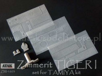 Atak Model ZM-1603 Zimmerit TIGER I for Tamiya