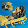 Plus model 301 Engine-compartment detail set Opel Blitz - Italeri 1:35