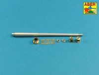 Aber 35 L-231 10,5cm KwK L/70 barrel with double baffle muzzle brake for German Pz.Kpfw.VII "Lowe" (designed to be used with Amusing Hobby kits) 1/35