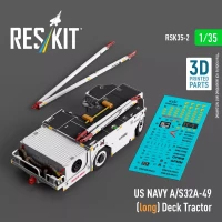Reskit R35002 US NAVY A/S32A-49 (long) Deck Tractor 1/35