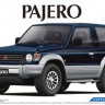 Aoshima 056974 Mitsubishi V24WG Pajero Matel Top Wide XR-II `91 1/24