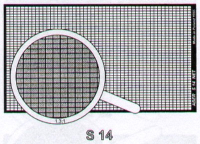 Aber S-14 Oblong Mesh largest 1/35
