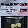 Kora Model D72104 Wheels for Macchi MC.202 Folgore 1/72