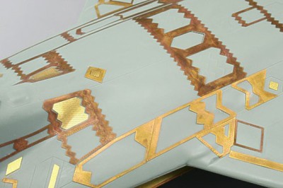 Eduard 48620 F-22 surface panels (ACA) фототравление