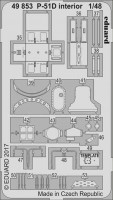 Eduard 49853 P-51D interior 1/48