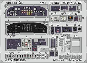 Eduard FE987 1/48 Ju 52 (REV)