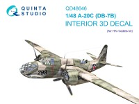Quinta studio QD48646 A-20C Havoc (DB-7B) (HK models) 1/48