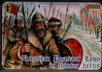 Strelets STRM027 Russian Medieval Peasant Levy (winter dress) 1/72